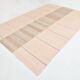 Tapis Kilim vintage noué à la main 7x11, 217x321 cm