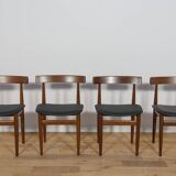 Mid-Century Teak Dining Table & Chairs by Hans Olsen for Frem Røjle.