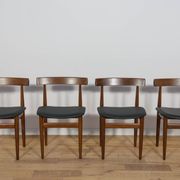 Mid-Century Teak Dining Table & Chairs by Hans Olsen for Frem Røjle.