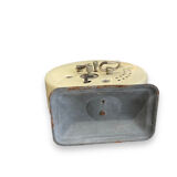 Tintin alarm clock bayard animated mechanical metal 1960s