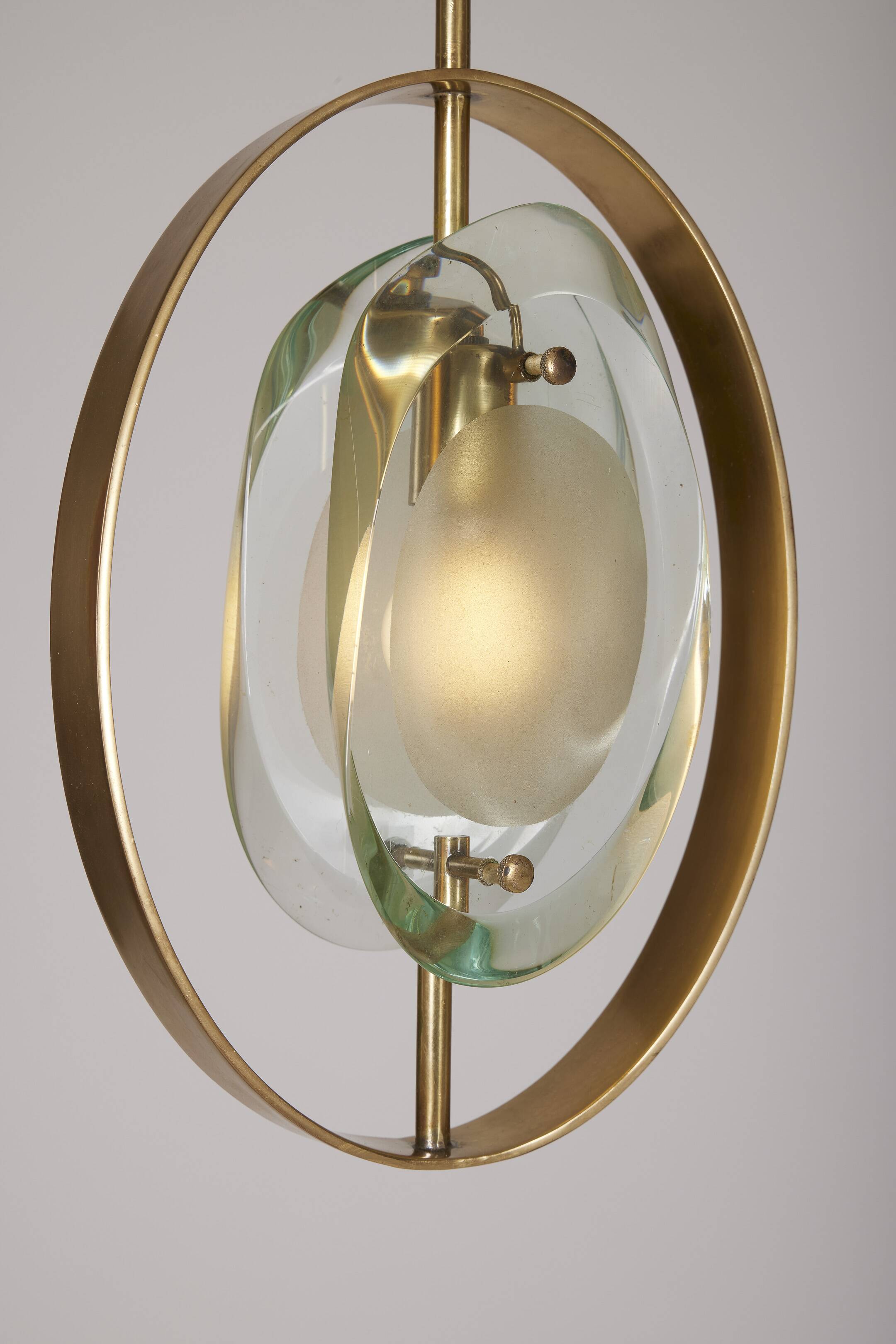 1933 max ingrand pendant light, 1960s