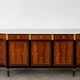 Enfilade with 5 rosewood doors, Faubourg Saint-Honoré furniture.