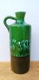 Bottle, vintage soliflore in enamelled terracotta