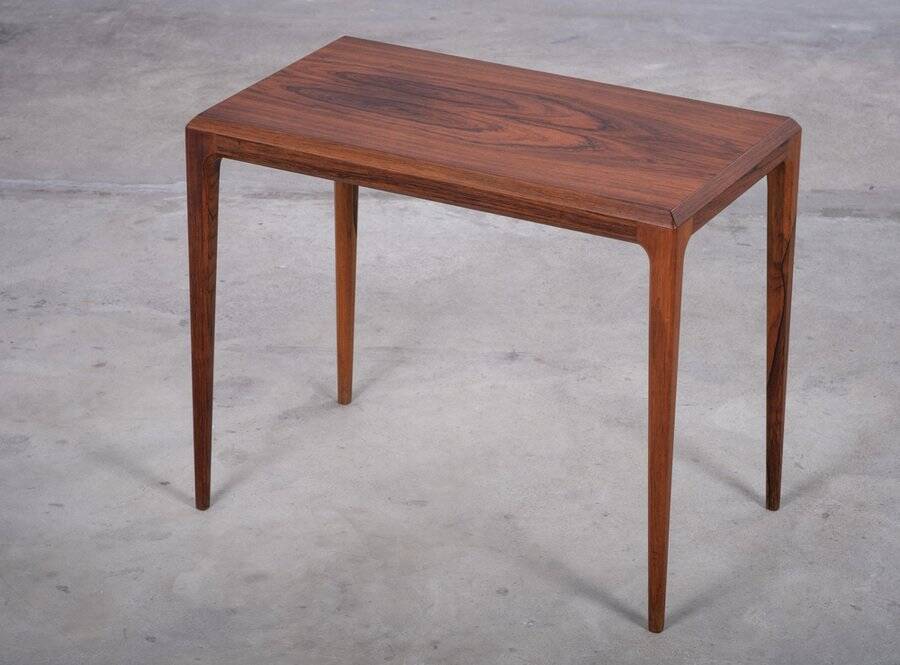 Rosewood Side Table by Johannes Andersen for Silkeborg Møbelfabrik, Denmark, 1960s