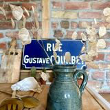 Stoneware pitcher signed Baudat
