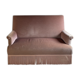 Velvet toad sofa