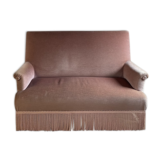 Velvet toad sofa