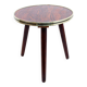 Round formica plant stand pedestal