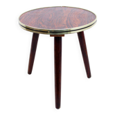 Round formica plant stand pedestal
