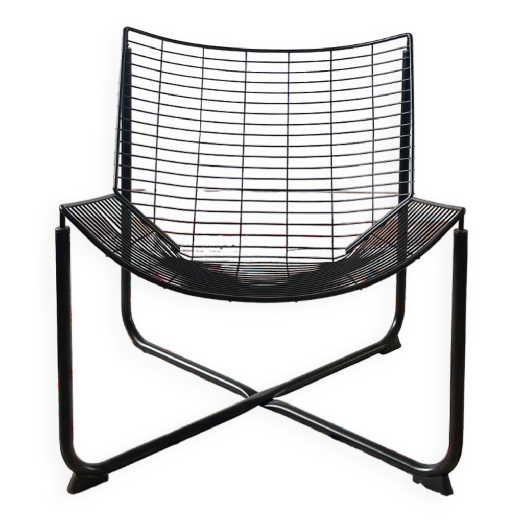 Fauteuil ikea Raane Niels Gammelgaard Ikea noir Selency