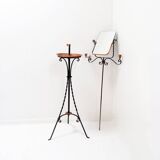 French barber mirror from the 1930s