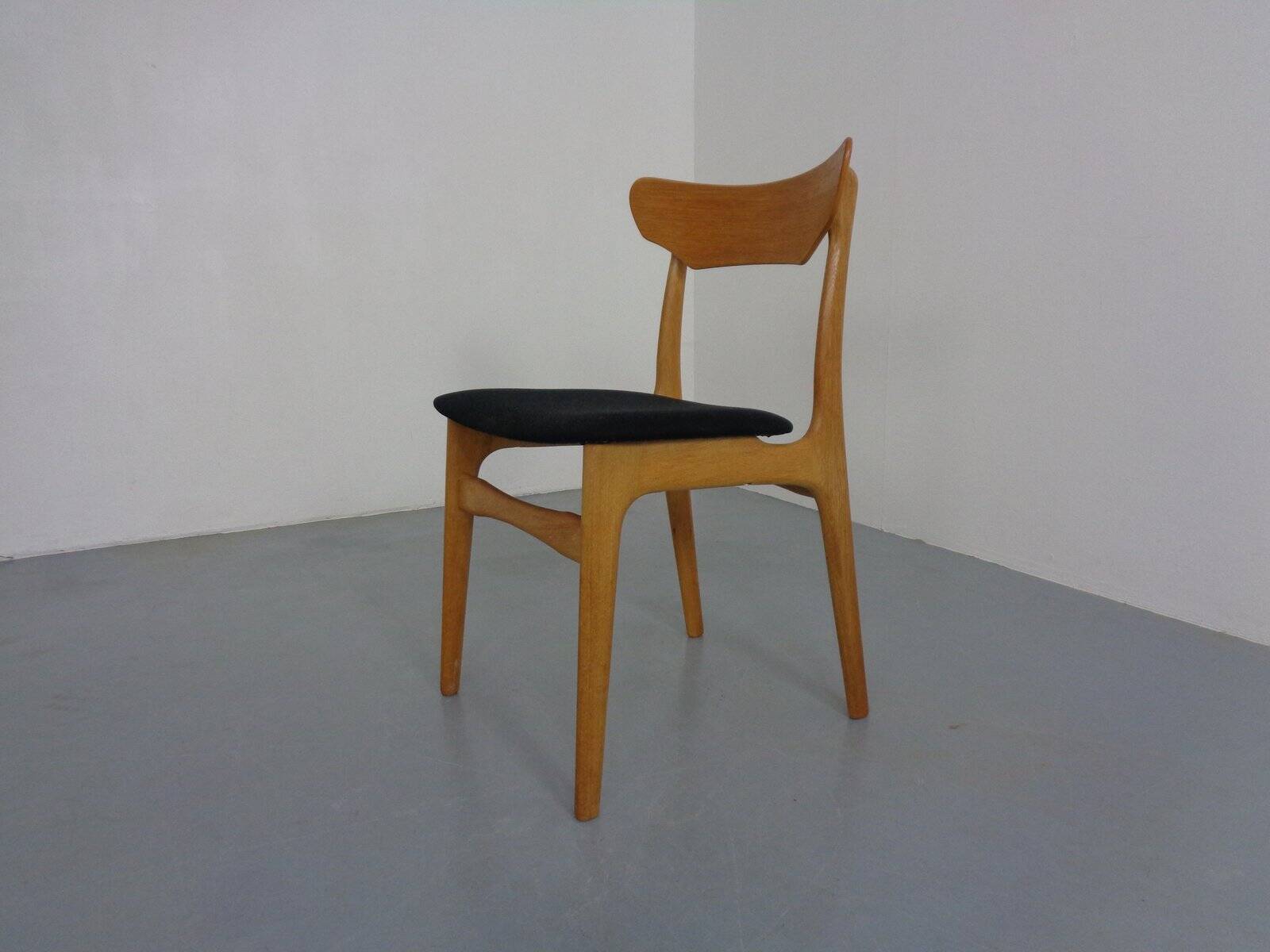 Side Chair in Oak by Schionning & Elgaard, 1960s