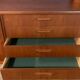 Vintage Scandinavian sideboard, vintage teak sideboard