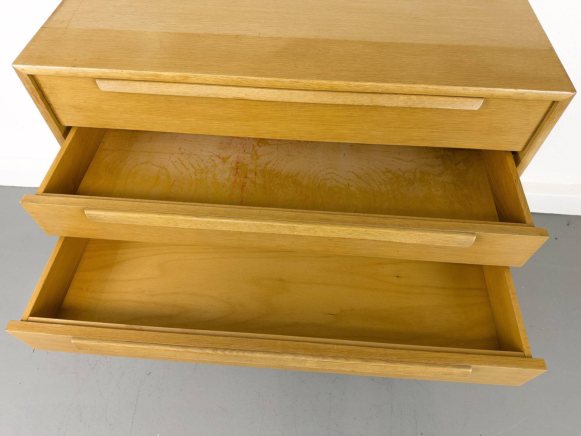Commode à Tiroirs Vintage en Chêne de WK Möbel, 1970