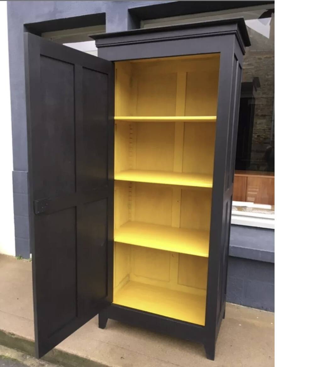 Black Parisian wardrobe