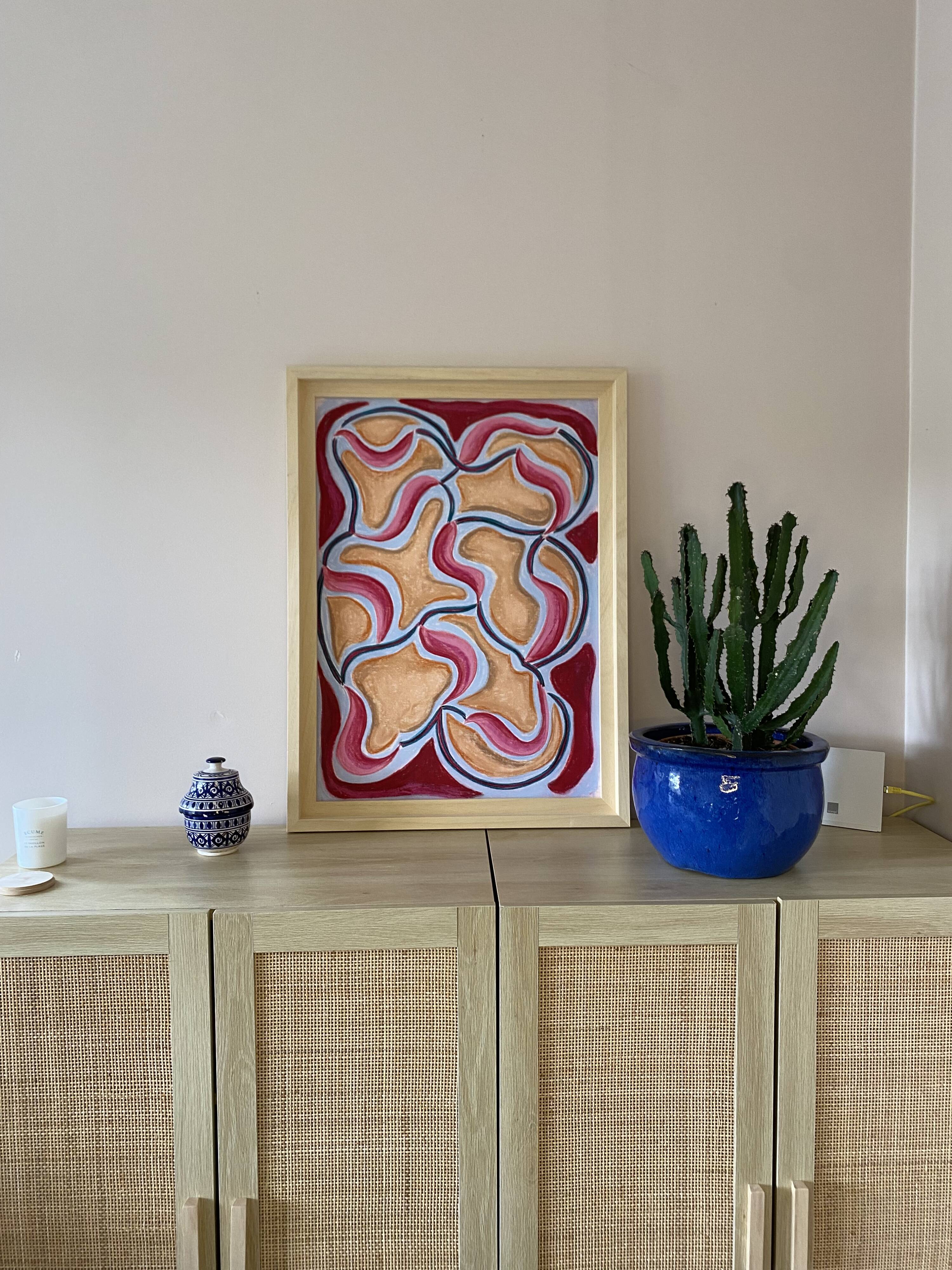 Laurels 3, 2024, painting