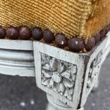 Set of 4 French chairs style Louis XVI vintage 1950 rococo Provence SHABBY CHIC