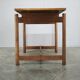 1960s Czech Coffee Table in Solid Oak by Krásná Jizba