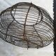 Vintage artisanal egg or salad basket