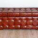 Chesterfield-style leather chest - "Jack" model - Olivier de Schrijver