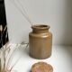 Vintage sandstone pot with cork cap