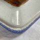 Antique and rare emile henry oven dish with hb henriot quimper decoration 1950