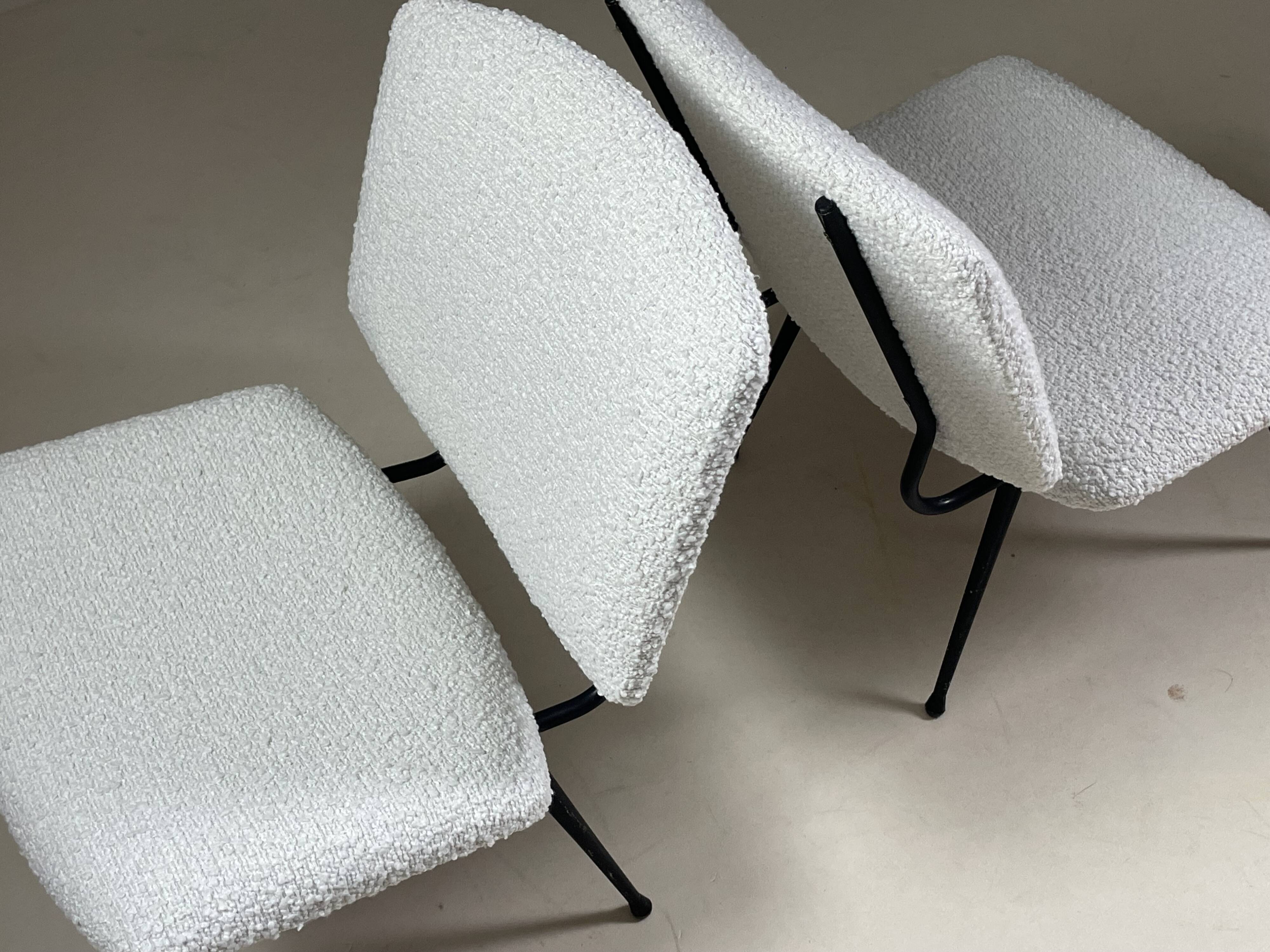 Pair of 1950s armchairs, France