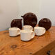 Coffee or tea service design Space Age Sele Arte Nove