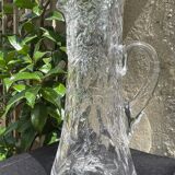 Lemonade pitcher – Blown and cut crystal - Vintage