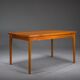 Danish extendable dining table in teak by Henning Kjærnulf for Vejle Møbelfabrik, 1960s
