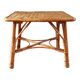 Table basse en rotin, 1950
