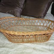 Rattan couffin to play the Doll 1960