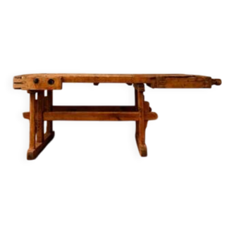 Workbench Industrial Vintage Wood Joiner’s Bench