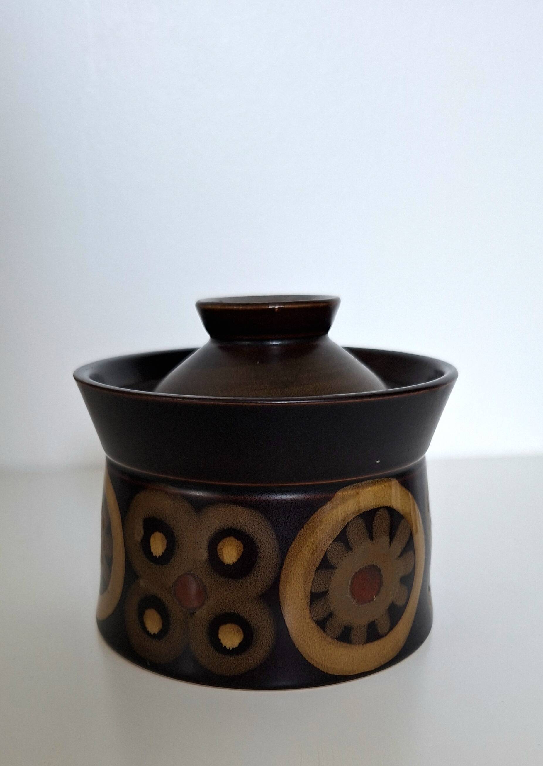 Vintage candy box sugar bowl from the 70s