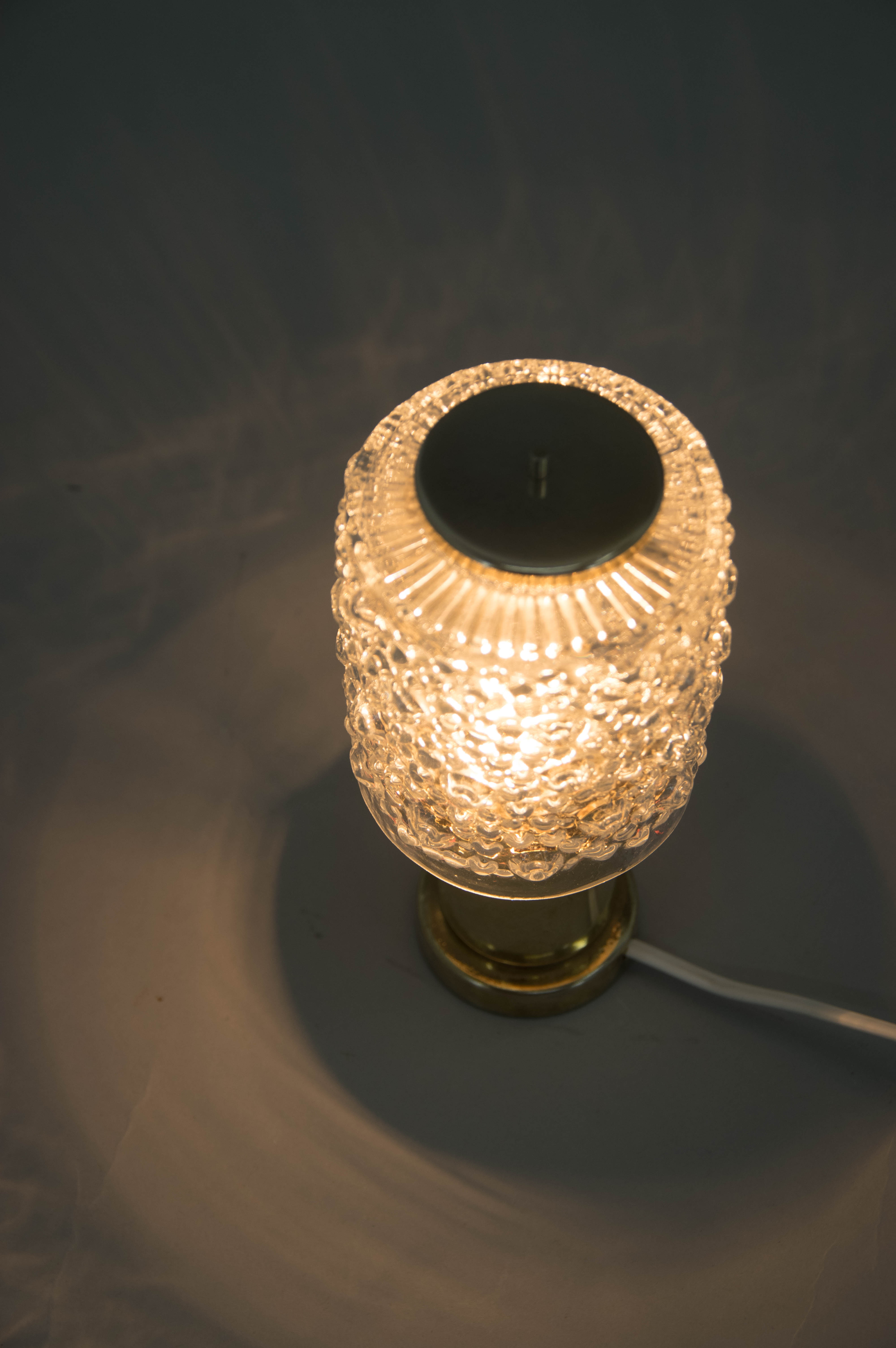 Mid-Century Table Lamp, Kamenický Šenov, 1970s