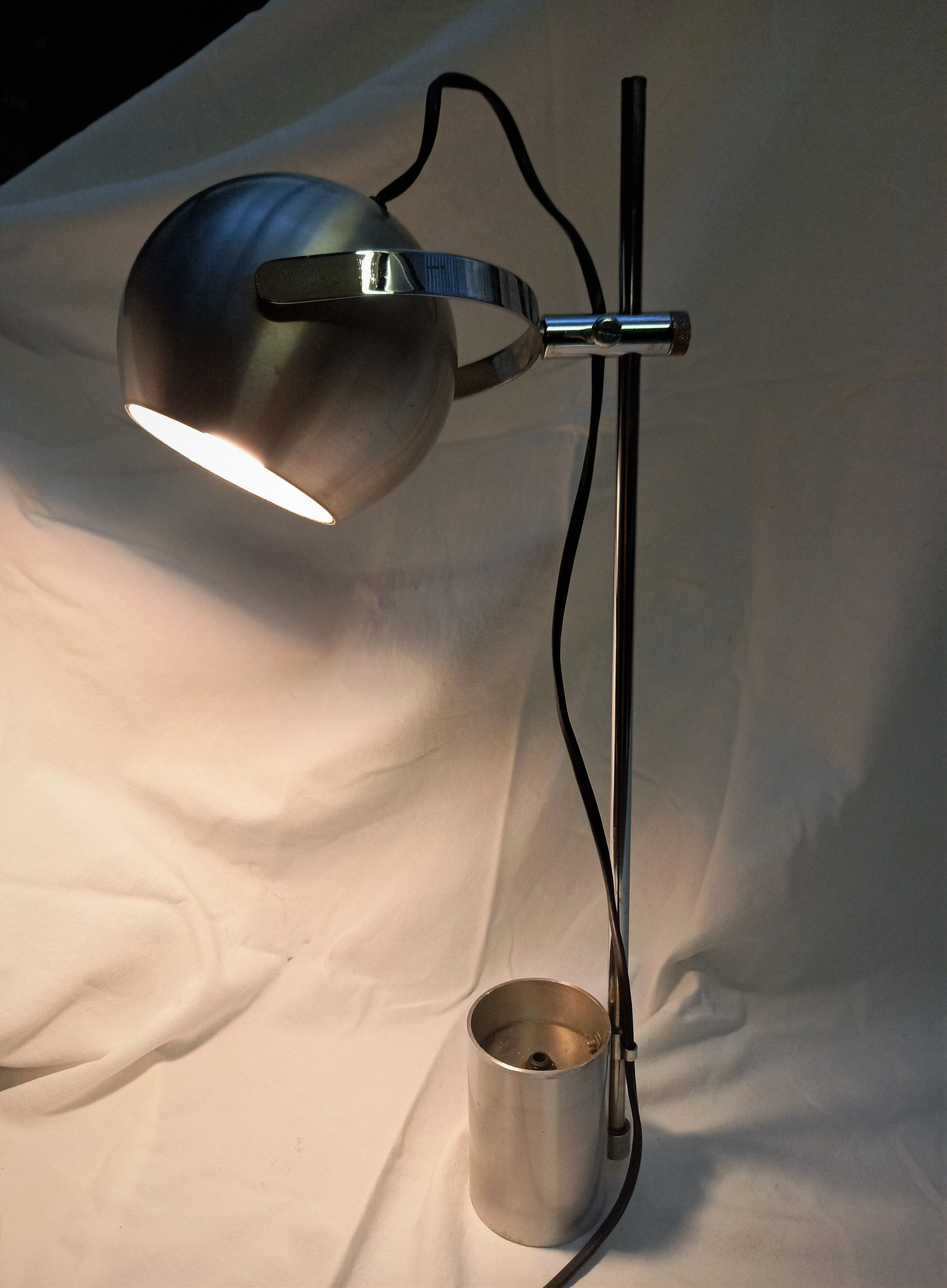 Eye-Ball type desk lamp, 1970s