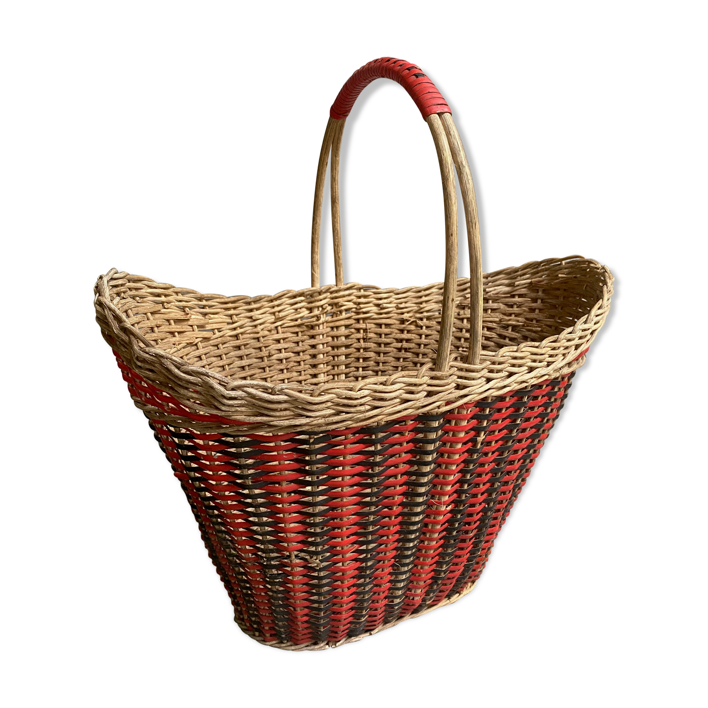 Old wicker basket