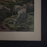 Lithographie par Henri Rivière Les Aspects de la Nature - Soir d'Été