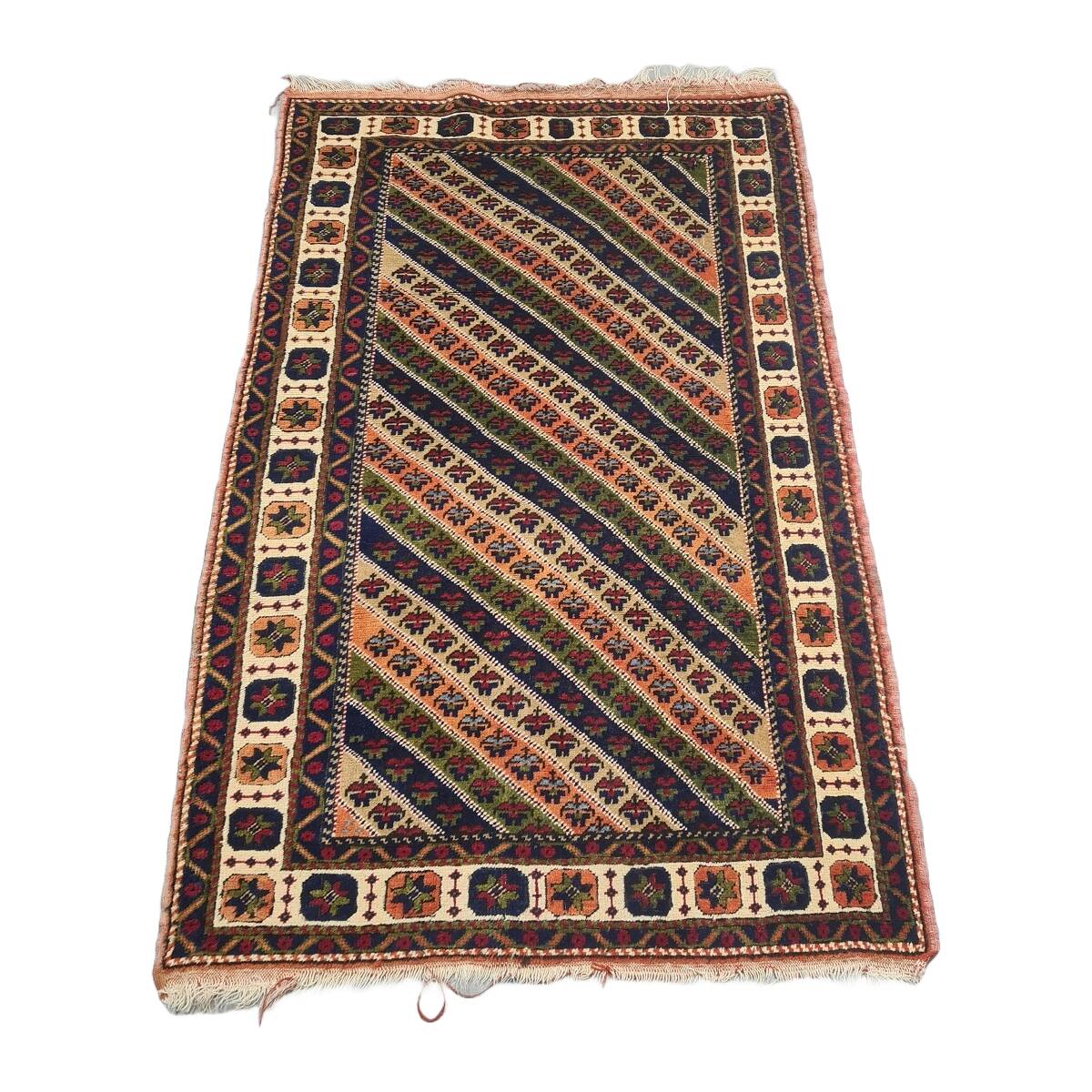 Vintage Handknotted Turkish Taspinar Wool Carpet