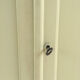 Armoire parisienne jaune en bois