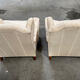 Vintage wingback armchairs