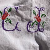 Old embroidered cloth