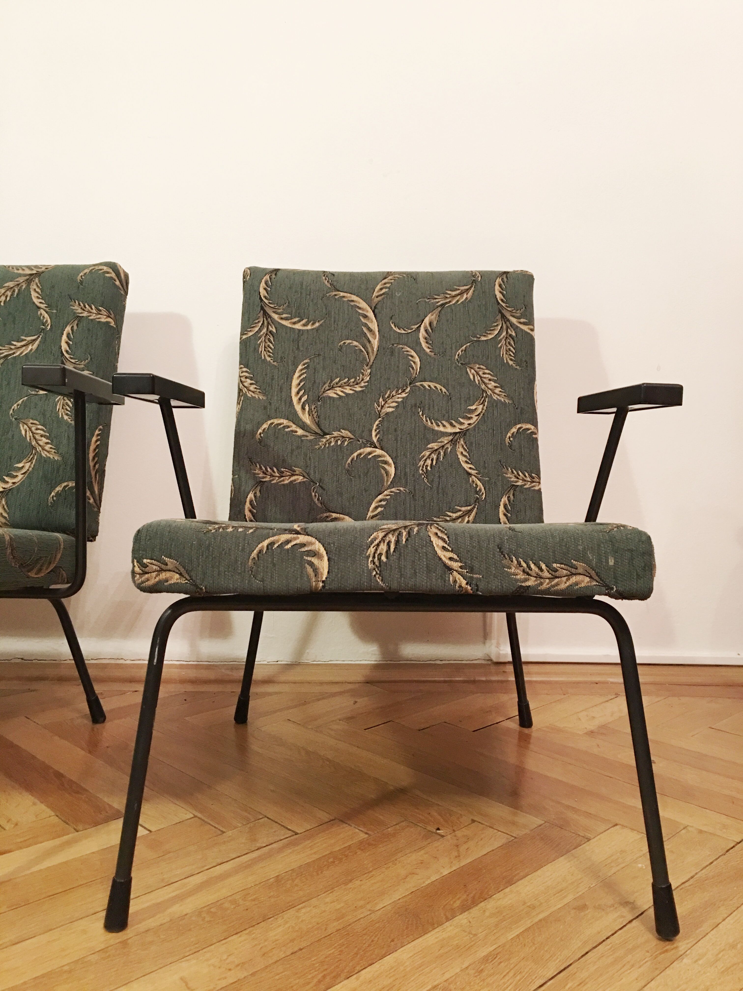 415 /1401 armchairs by Wim Rietveld for Gispen, 1950