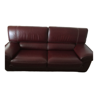 Leather sofa