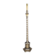 Lampadaire bois sculpté argenté epoque 1940