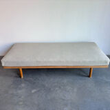 Lit de repos danois vintage en chêne