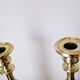 Pair of brass candlesticks