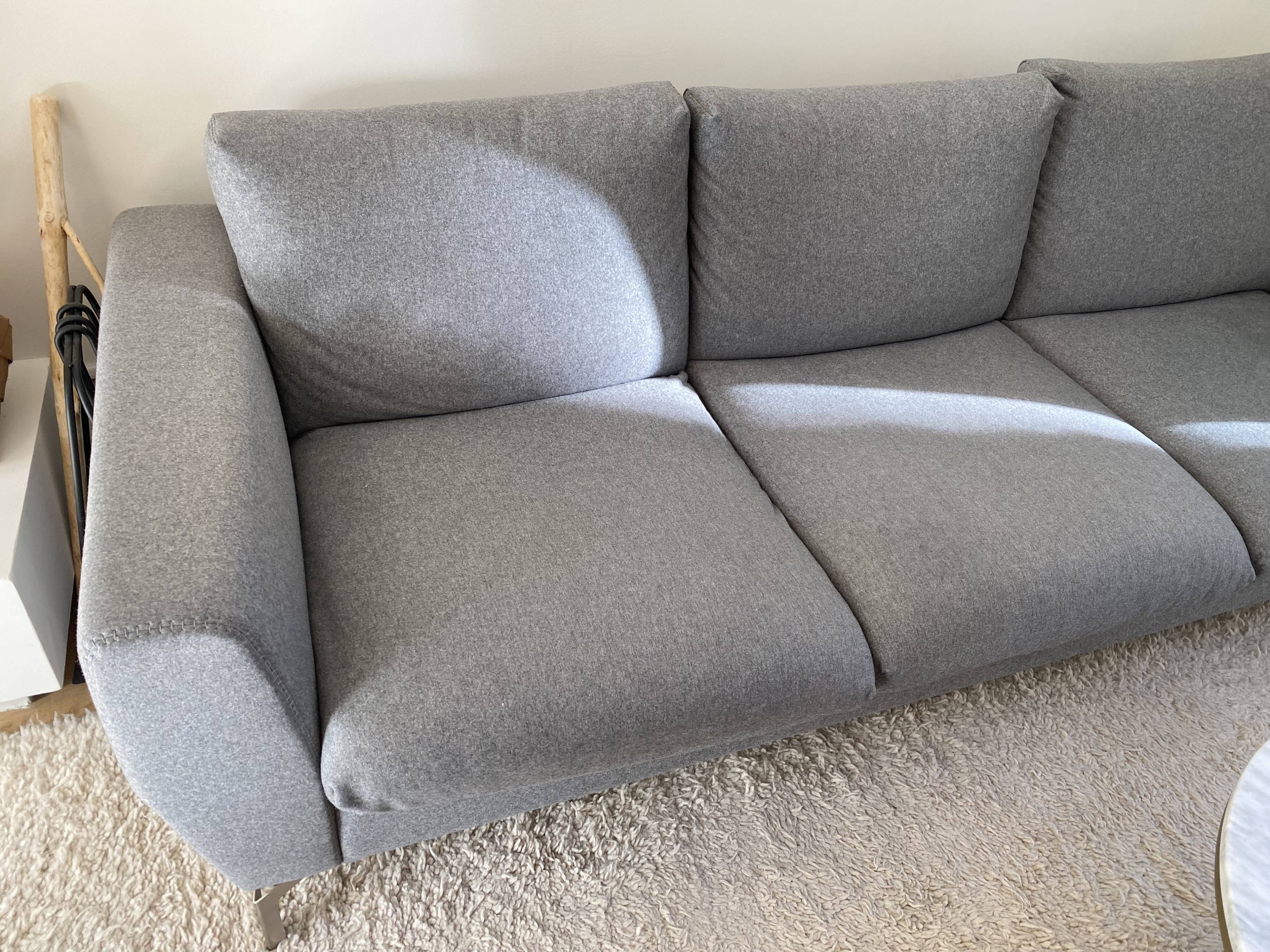 Grey sofa Monaco BoConcept