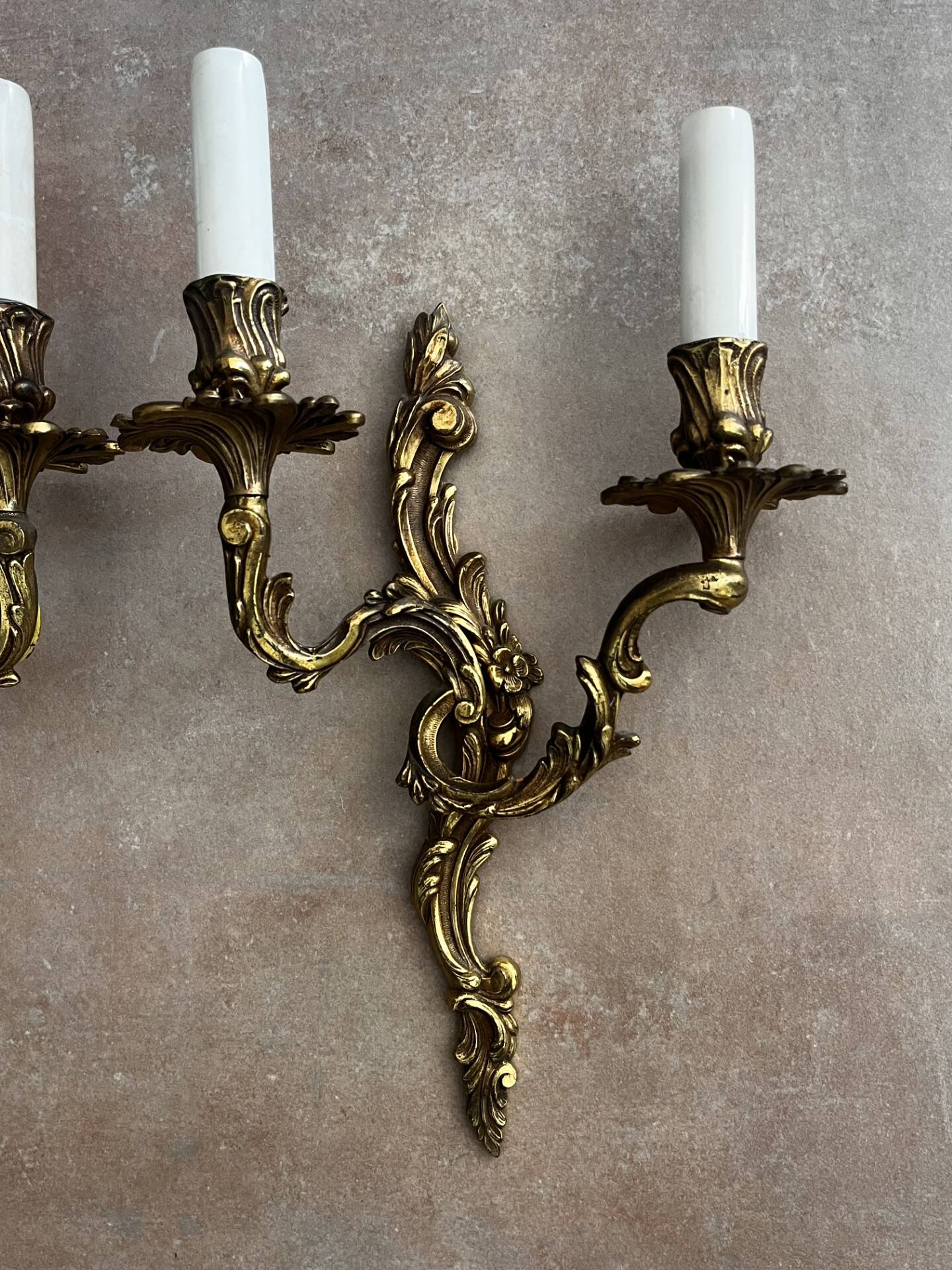 Antique wall lights