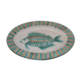 Plat en céramique Vallauris de Robert Picault